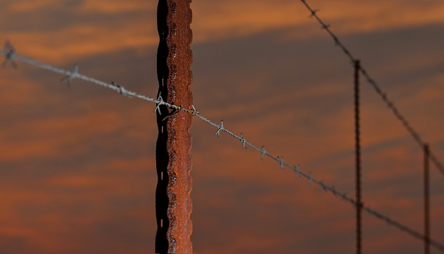 fence barbed wire