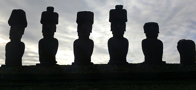 Easter Island Head Sculpture